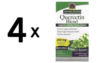 4 x Quercetin Blend - 60 vcaps