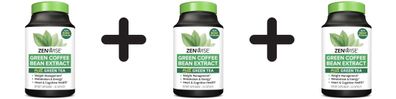 3 x Zenwise Green Coffee Bean Extract - 60 caps