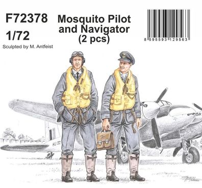 CMK 1:72 Mosquito Pilot and Navigator