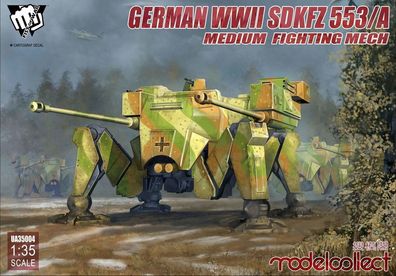 Modelcollect 1:35 UA35004 Fist of War German WWII sdkfz 553/A medium fighting Mech