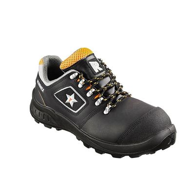 RUNNEX S3-Sicherheitshalbschuh TeamStar Schwarz/Orange