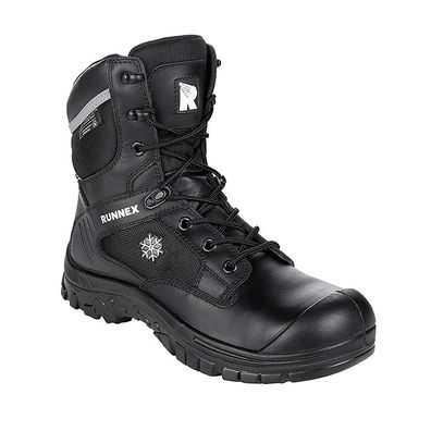 RUNNEX S3-Winter-Sicherheitsschnürstiefel SpecialStar Schwarz