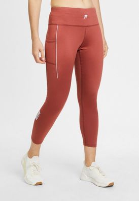 Fila Damen Strumpfhose Rockledge Running Tights Marsala