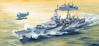 Trumpeter 1:350 5327 USS Indianapolis CA-35 1944