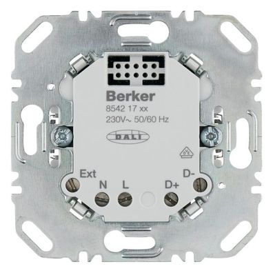 1St. Berker 85421700 DALI/DSI Steuereinsatz UP mit integriertem Netzteil