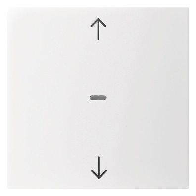 1St. Berker 80961289 Abdeckung für Tastsensor-Modul 1fach mit Pfeil-Symbol S.1/B.x po