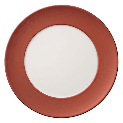 Villeroy & Boch Manufacture Glow Gourmetteller Premium Porcelain kupfer handbemalt
