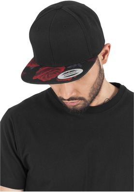 Flexfit Cap Roses Snapback Black/Red