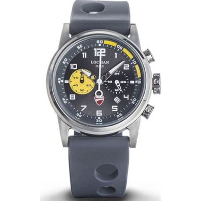 Locman - Armbanduhr - Herren - Quarz - Ducati - Chronograph - D105A07S-00GYYSIA