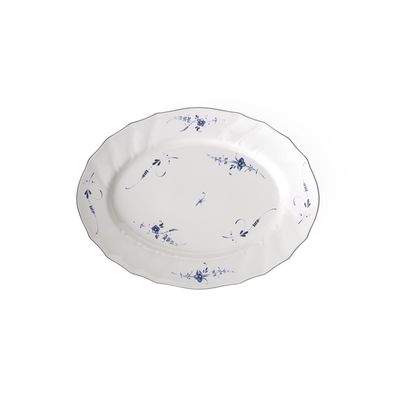 Villeroy & Boch Vieux Luxembourg Platte oval Premium Porcelain weiß 1023412920