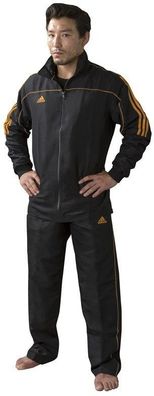 adidas Team Track Trainingshosen Schwarz/Orange