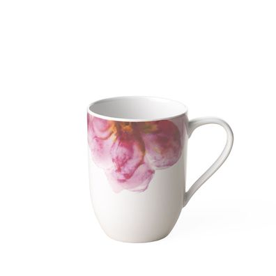 Villeroy & Boch Rose Garden Becher mit Henkel Premium Porcelain rosa 1042879651