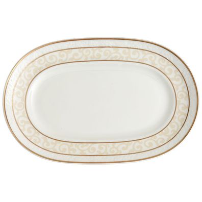 Villeroy & Boch Ivoire Beilagenschale/Saucière-Unterteil Premium Bone Porcelain