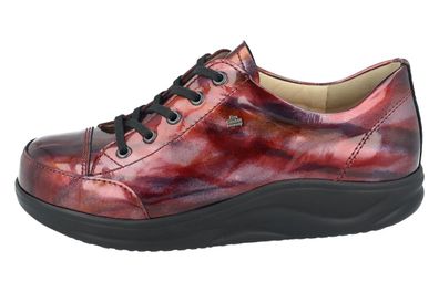 FINN Comfort Finnamic Ikebukuro Damen Halbschuhe rot amarone Lackleder