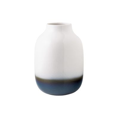 like. by Villeroy & Boch Lave Home Vase Nek bleu groß Steingut blau 1042865080