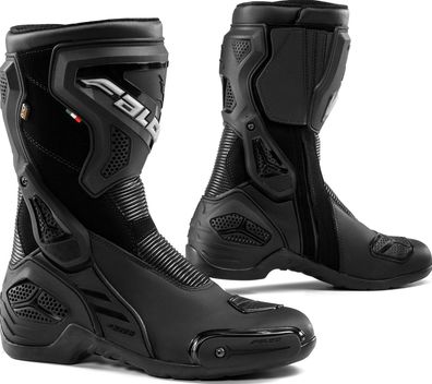 Falco Motorradschuhe Stiefel Fenix 3 Wtr Schwarz