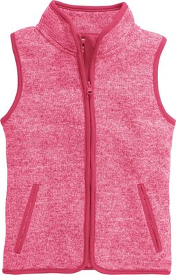 Playshoes Kinder Strickfleece-Weste Pink