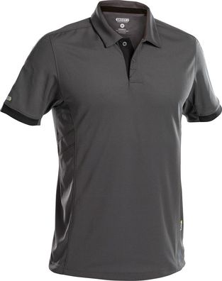 Dassy Poloshirt Traxion PES44 Anthrazitgrau/Schwarz