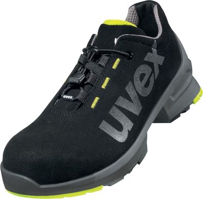 Uvex 1 Halbschuhe S2 85448 Schwarz, Gelb (85448)