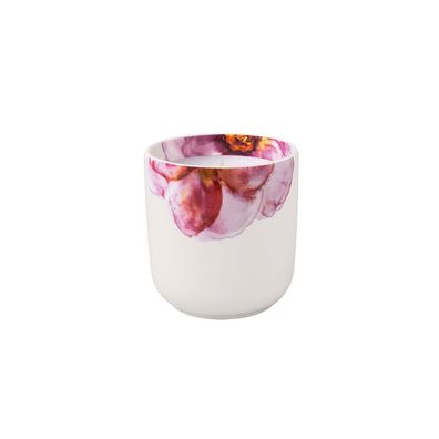 Villeroy & Boch Rose Garden Home Duftkerze Velvet Rose Premium Porcelain, achs