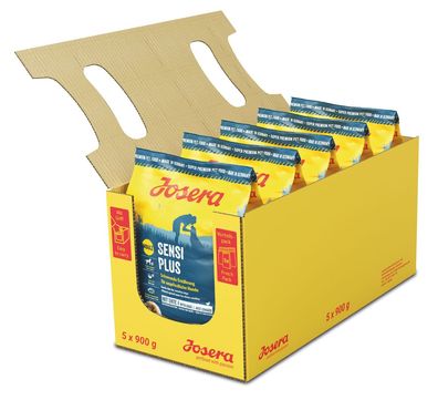 Josera SensiPlus - Schonende Ernährung für empfindliche Hunde 5x900g