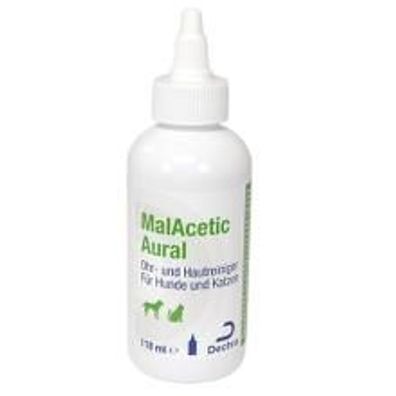 Albrecht MalAcetic Aural 118ml Haut- und Ohrreiniger für Hunde & Katzen