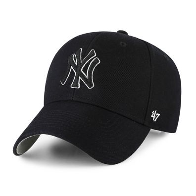 MLB New York Yankees NY Cap schwarz Basecap Baseballcap MVP Snapback 887738455414