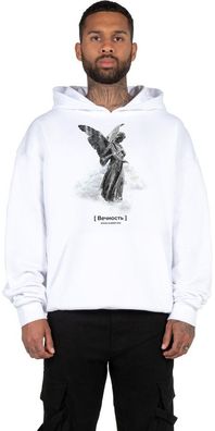 MJ Gonzales Sweatshirt Angel Heavy Hoody Oversized Essentials V.4 White