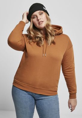 Urban Classics Damen Hoodie Ladies Hoody Toffee