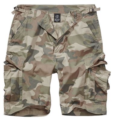 Brandit BDU Ripstop Shorts in Light Woodland