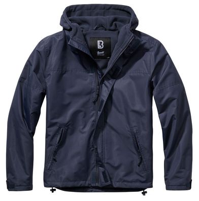 Brandit Jacke Windbreaker Frontzip in Navy