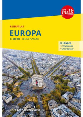 Falk Reiseatlas Europa 1:800.000,