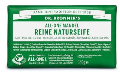 Dr Bronners Mandel Reine Naturseife 140 g