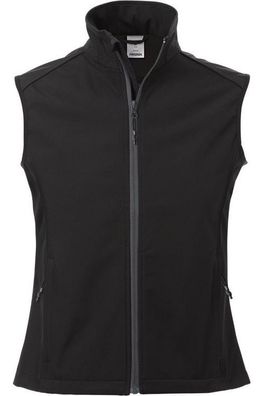 Fristads Acode Softshell-Weste Damen 1507 SBT Schwarz