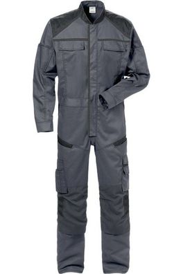 Fristads Overall 8555 STFP Grau/Schwarz