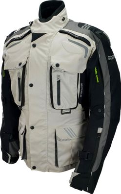 Bores Motorradjacke Eduardo Touring Grey