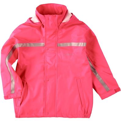 BMS Kinder Regenjacke Softskin Buddeljacke Pink