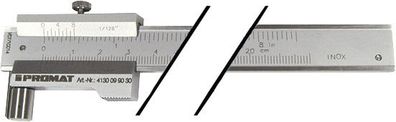 Streichmaß 400mm m. Laufrolle PROMAT