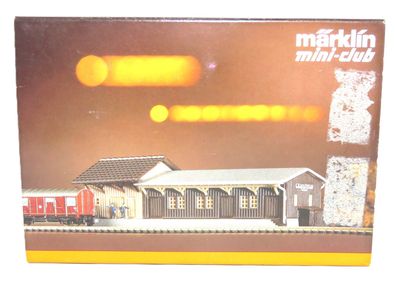 Märklin mini-club 8971 - Güterschuppen - Bausatz - Spur Z 1:220 - Originalverpackung