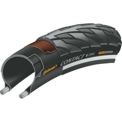 Continental Reifen Contact 28x1,1Zoll 28-622mm 700x28C Rennrad schwarz Reflex