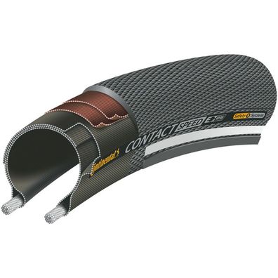 Continental Reifen Contact Speed 28x1,1Zoll 28-622mm 700x28C Rennrad schwarz Ref