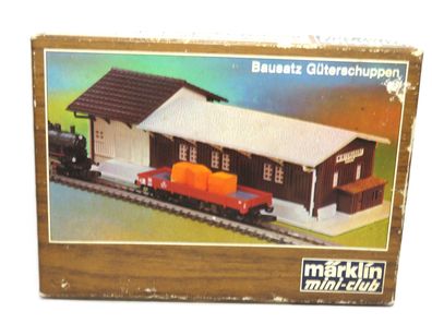 Märklin mini-club 8971 - Güterschuppen - Bausatz Spur Z - 1:220 - Originalverpackung