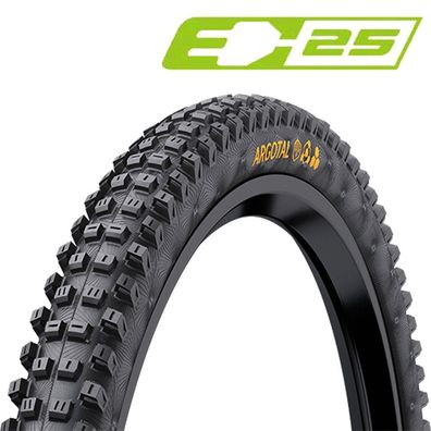 Continental 60-622 Argotal Enduro TL-Ready E-25 Soft schwarz / schwarz skin