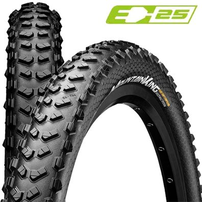 Continental Mountain King 2.3 TLR E25 Falt Perf. 29x2.30Zoll 58-622mm schwarz