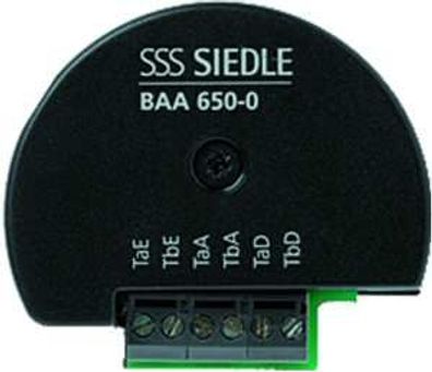 1St. Siedle BAA 650-0 Audio-Auskopplung BTS, BFS, BTC, BFC, BTLM/BTLE ohne Video, BNS