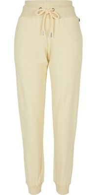 Urban Classics Damen Ladies Organic High Waist Sweat Pants Softyellow