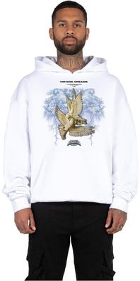 MJ Gonzales Sweatshirt Vintage Dreams V.1 Heavy Hoody Oversized Essentials V.4 White