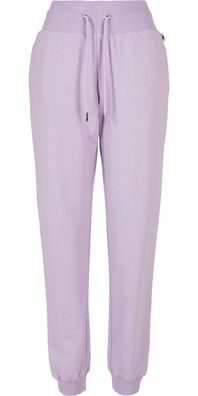 Urban Classics Damen Ladies Organic High Waist Sweat Pants Lilac