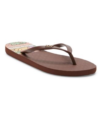 ROXY Women Flip Flop Viva Printed brown