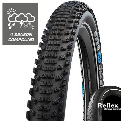 Schwalbe 65-584 Johnny Watts 365 Performance DD RaceGuard Addix 4Season Reflex